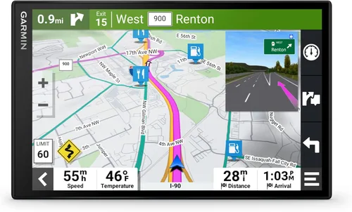 Miniatura 8 de Garmin DriveSmart 66, navegador GPS para automóvil de 6 pulgadas con mapas brillantes y nítidos de alta resolución y asistencia de voz Garmin