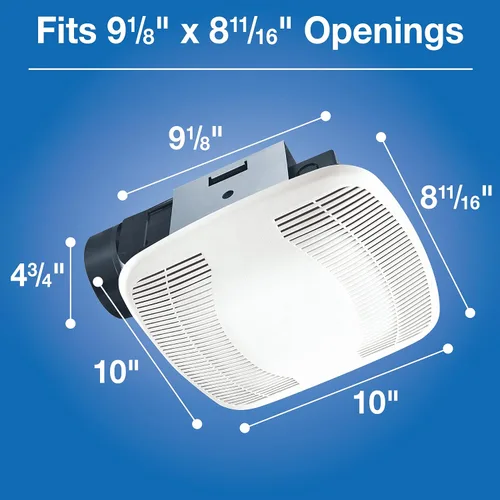 Miniatura 6 de Air King BFQ50 ENERGY STAR® Qualified - Ventilador Extractor SNAP-IN Calificado, 50 CFM