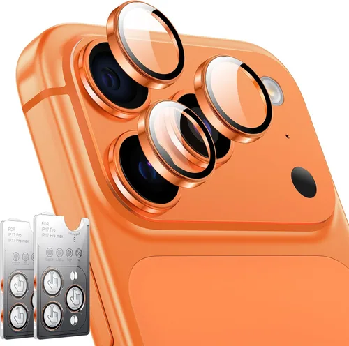 Miniatura 9 de LK Protector de lente de cámara para iPhone 17 Pro/17 Pro Max [Top 9H+ Grado Militar A Prueba de Roturas] Instalación de Un Clic, Ultra-Resistente