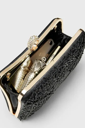 Miniatura 3 de BABEYOND Bolsos de mano de noche para mujer, accesorios vintage para bolso de noche para mujer, Gatsby de los años 20 con cuentas de lentejuelas
