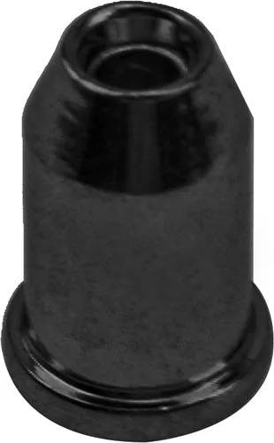 Miniatura 3 de 36 casquillos de metal para guitarra Yootones a través del cuerpo, virolas de montaje de cuerdas compatibles con repuesto de guitarra (negro)