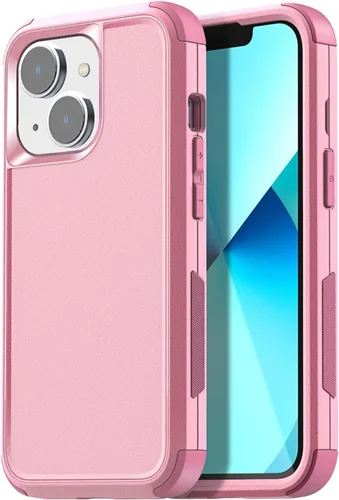 Miniatura 8 de AICase Funda para iPhone 13/iPhone 14 (6.1 pulgadas) con protector de pantalla de cristal, resistente protección contra caídas, cuerpo completo, a