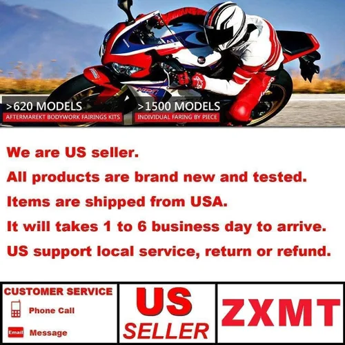 Miniatura 2 de Carrocería ABS para Kawasaki Ninja ZX10R 2008 2009 2010 Kit de carenado Molde por inyección 08 09 10