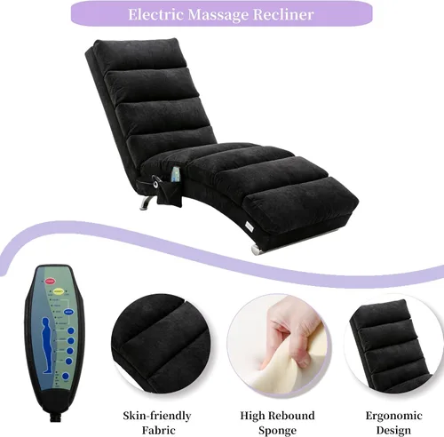 Miniatura 3 de Chaise Lounge - Silla de lino para interiores, silla reclinable eléctrica tapizada, moderna para dormir, sofá, tumbona para dormitorio, sala