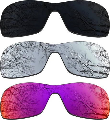 Miniatura 9 de ToughAsNails 3 pares de lentes polarizadas de repuesto para Oakley Antix Pack