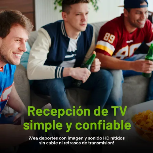 Miniatura 9 de Mohu Leaf Amplified - Antena de TV para interiores ultrafina, rango de 60 millas, amplificador Jolt Switch, UHF VHF, multidireccional, 4K UHD, TV