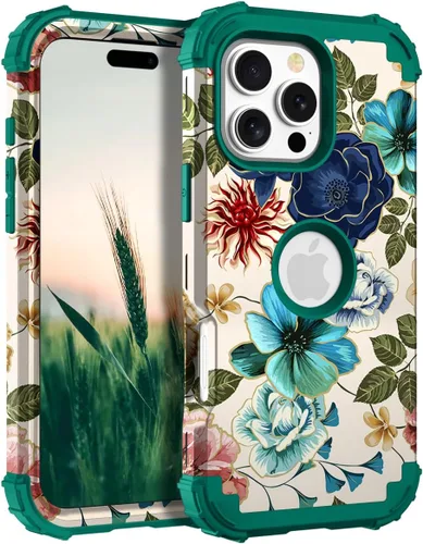 Miniatura 129 de Hocase Funda para iPhone SE 2022/2020, resistente a prueba de golpes, de plástico duro+goma de silicona, funda protectora híbrida para iPhone SE