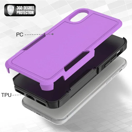 Miniatura 77 de Jeylly Funda para iPhone SE/Funda para iPhone 5S, Exterior de Plástico Duro que Absorbe Golpes + Interior de Silicona de Goma Defensor contra