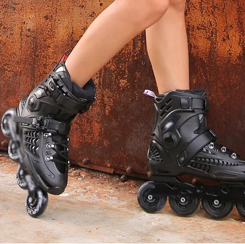Miniatura 3 de Patines en línea para adultos, zapatos de patinaje de velocidad para mujeres y hombres, para deportes al aire libre, recreación de fitness, patines