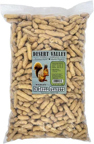 Miniatura 7 de Desert Valley Supply Cacahuetes crudos en cáscara de alta calidad, 2 libras, alimento totalmente natural para ardillas, ciervos, pájaros y otros