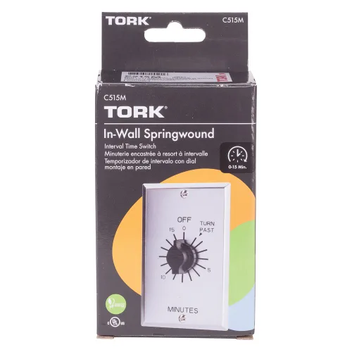 Miniatura 6 de Apagador de tiempo para pared con interruptor automático Sringwound estilo comercial serie C, 1
