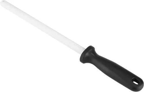 Miniatura 2 de Afilador de varilla de cerámica de 8 pulgadas, herramienta de piedra para cuchillo de cocina, tijeras de afilador, barra de cerámica, conexión