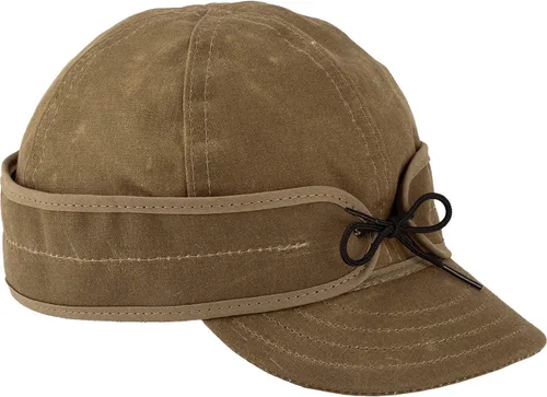 Miniatura 9 de Stormy Kromer Gorra de algodón encerado aislada, sombrero de otoño ligero con orejeras, resistente al agua, sombrero de 3 estaciones