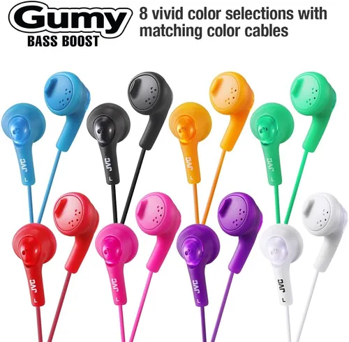 Miniatura 2 de JVC HAF160B Gumy Ear Bud. Audífonos intraurales color negro