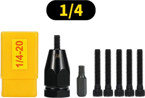 Miniatura 7 de Cabeza de pistola neumática de tuerca de remache autobloqueante de 1/4 con mandril de repuesto cada 5 piezas para herramienta de remache neumática e