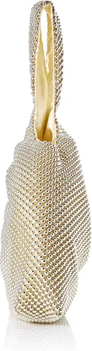 Miniatura 3 de Jessica McClintock womens Logan Mesh Pouch Evening Bag