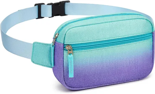 Miniatura 14 de Riñonera para adolescentes, bolsa para cinturón, bonita bolsa cruzada para regalo