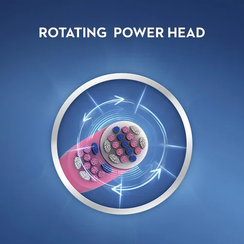 Miniatura 6 de Oral-B Pro-Health Jr. - Cepillo de dientes para niños alimentado por batería con Frozen de Disney, suave, 1 unidad y cepillo de dientes Disney