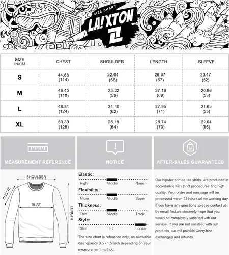 Miniatura 4 de Laixton Suéter de gran tamaño para hombre, unisex, de punto, estético, ropa de calle, casual, túnica