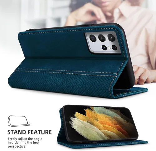 Miniatura 4 de AKABEILA Funda de teléfono móvil para Xiaomi Redmi Note 12 Pro Plus Funda protectora de cuero PU Funda con tapa Billetera plegable Funda