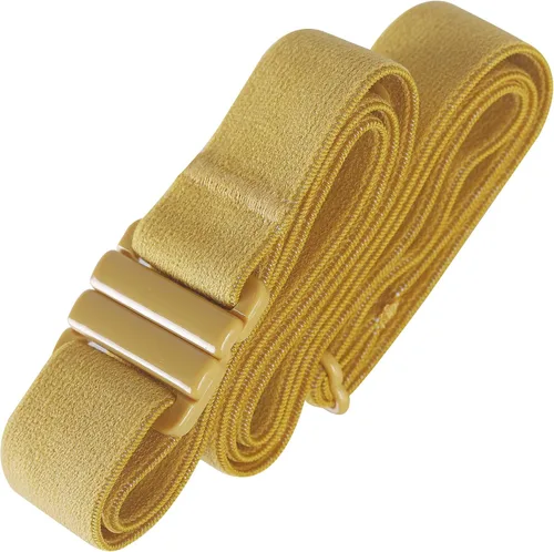 Miniatura 127 de Cinturón elástico ajustable – Cinturones para mujer, cinturón de cintura antideslizante, sin mostrar hebilla plana para mujer