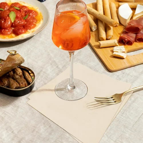 Miniatura 4 de 300 unidades de servilletas blancas lechosas para bebidas, servilletas de cóctel blancas lechosas de 2 capas, servilletas desechables para fiesta