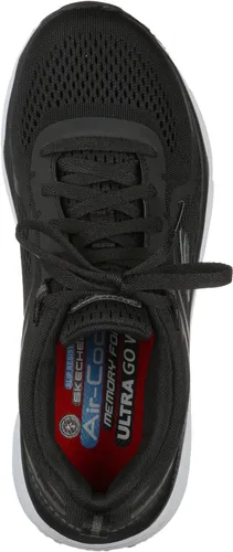 Miniatura 4 de Skechers Work Banham, para mujer, negroblanco, puntera suave, baja atlética