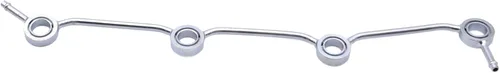 Miniatura 3 de Tubo de desbordamiento de retorno de combustible de 4 cilindros compatible con Kubota 03 series V1903 V2003T V2203 V2403 Indirecto Inject Engine