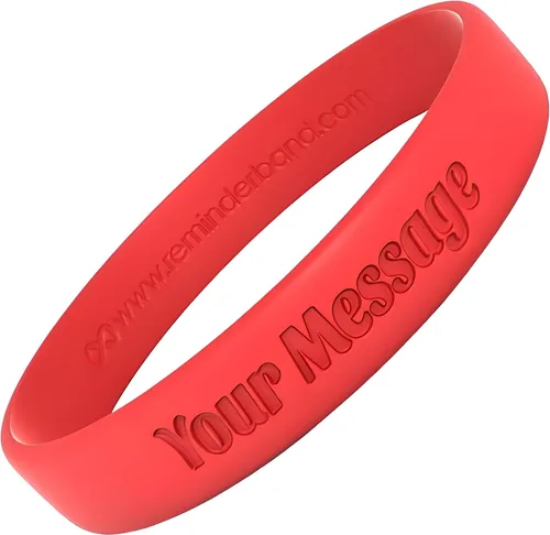 Miniatura 24 de Pulseras de silicona personalizadas de Reminderband, pulseras de silicona personalizadas, pulseras personalizables, pulseras personalizadas de goma