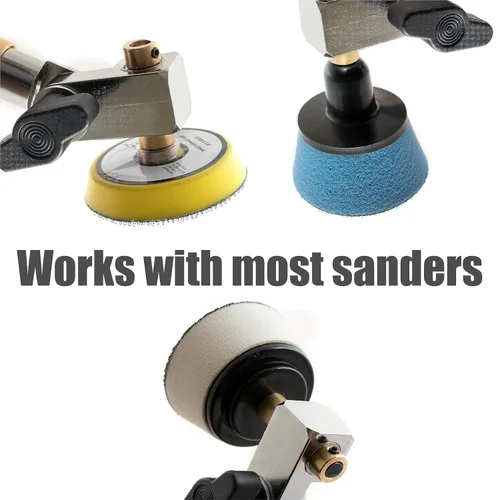 Miniatura 6 de Discos de lijado Keystone Flex Edge Gold de 2 pulgadas, papel de lija ondulado de gancho y bucle para lijadoras de cuenco y accesorios de lijado