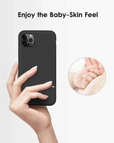 Miniatura 2 de DTTO Funda compatible con iPhone 11 Pro, serie Romance, funda de silicona cubierta completa [protección mejorada de cámara y pantalla] con cojín