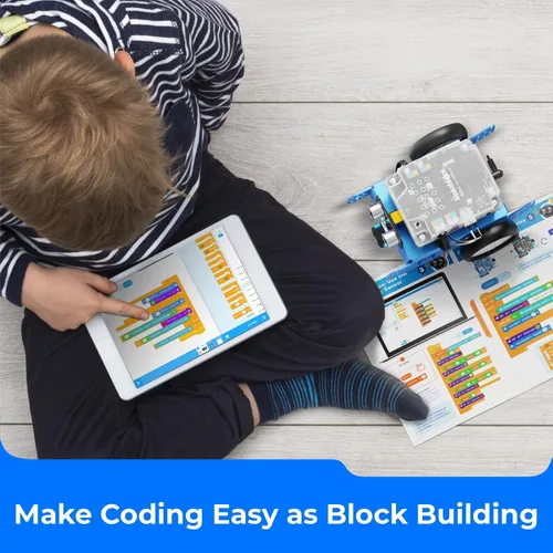 Miniatura 2 de Makeblock Kit de robot mBot con caja de codificación de arañazos + paquete de complemento de robot servo