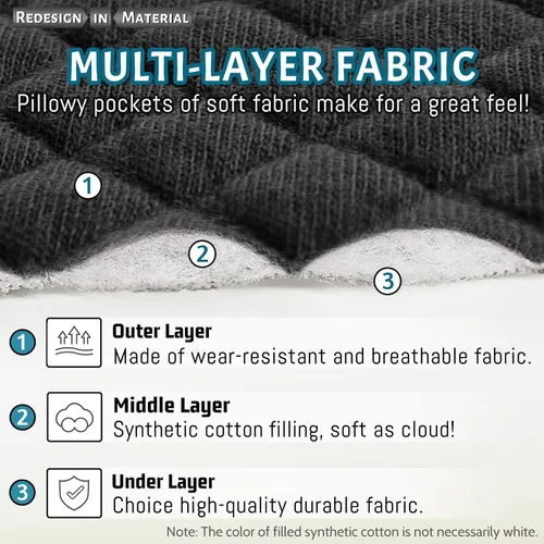Miniatura 4 de Roytub Fundas para Reposabrazos de Sofá, Fundas para Reposabrazos, Funda Elástica para Reposabrazos para Sofás, Sillón, Sofá de Dos Plazas, Sillón