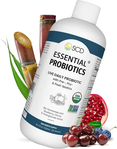 SCD - Probióticos esenciales para mujeres, hombres, niños y niños pequeños, probióticos vivos para la digestión y la inmunidad, suplemento