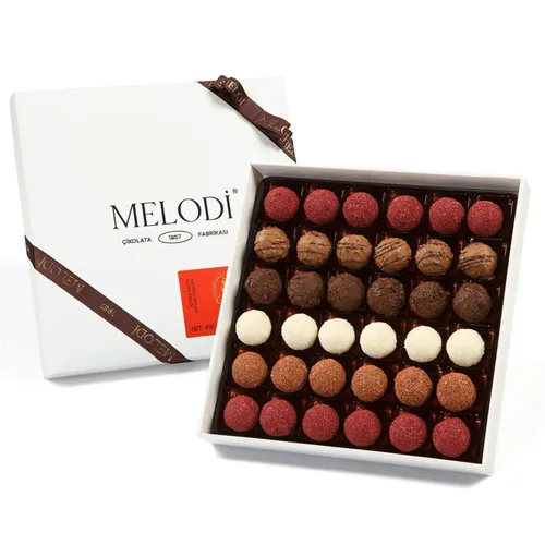 Miniatura 5 de CARIANS - Caja de regalo de chocolate praliné artesanal para el Día del Padre, 36 chocolates gourmet surtidos, rellenos de miel premium, tahini