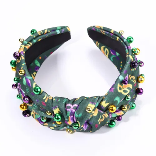 Miniatura 7 de Diadema con cuentas de poni, diadema de Raninbow, cinco de mayo, cinco de mayo, disfraz de fiesta, accesorio para el cabello, con cuentas de arco