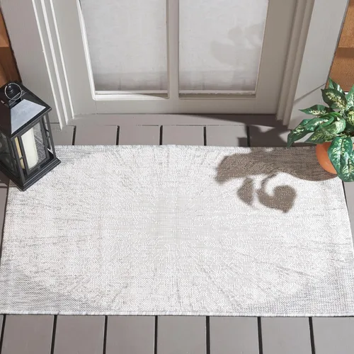 Miniatura 49 de Safavieh Courtyard Collection CY8893 - Alfombra decorativa para interiores y exteriores, no desprende pelusa, fácil de limpiar, 2 x 3 pies 7 beige