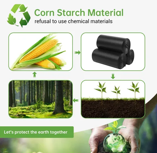 Miniatura 2 de Bolsas de repuesto para inodoro portátil Winmoom, 50 unidades, capacidad de 8 galones, compostables, a prueba de fugas, duraderas, versátiles y 50