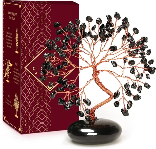 Miniatura 10 de Árbol de la vida hecho a mano de cristal de 7 chakras, regalos únicos de cumpleaños y aniversario para mujeres, madres y amigos Decoración