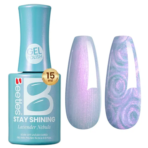 Miniatura 64 de Beetles - Esmalte de uñas de gel verde luminoso que brilla en la oscuridad, esmalte de uñas de gel que se absorbe con lámpara LED UV, arte de uñas