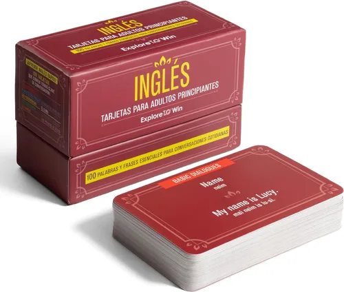 Aprender inglés para adultos principiantes: ¡Habla inglés en 30 días!: Incluye 3 libros en 1 + 100 tarjetas didácticas bilingües + curso en línea