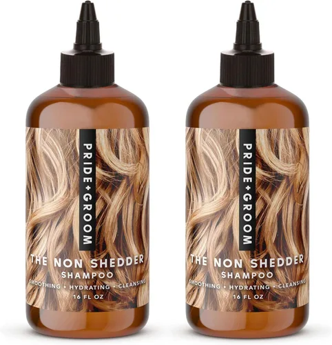 Miniatura 15 de Pride and Groom The Shedder - Champú para eliminar el pelo para perros, gel de baño natural con aceites esenciales e ingredientes que reducen