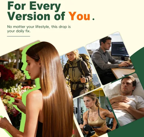 Miniatura 5 de Gotas de complejo de vitamina B, metilcobalamina activa B12 5000mcg, B6, B1, B2, B5, B7, B3, folato con vitamina C, líquido sublingual B12