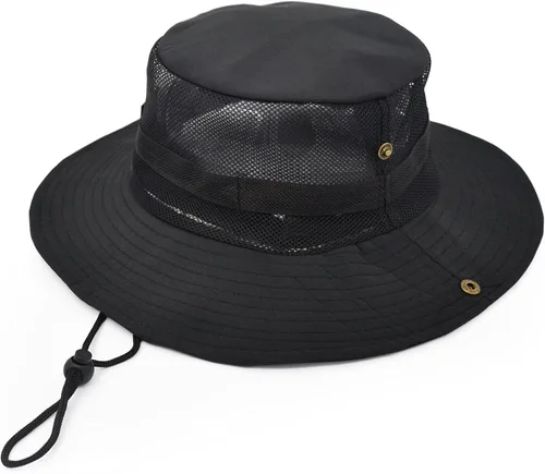 Miniatura 4 de El sol al aire libre protege el sombrero del ejército estilo Sun Cap con el panel de malla de poliéster