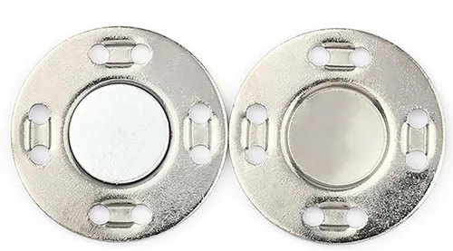 Miniatura 17 de Juego de 6 botones magnéticos, suministros de costura, hebilla magnética de metal, 3 pares de botones invisibles a presión para ropa, abrigo, Verde