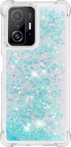 Miniatura 79 de Glitter Sparkle Moving Quicksand Flowing Cover para Xiaomi Redmi Note 10S Bling Liquid Clear Star Heart Silicona Bumper Funda transparente de goma a