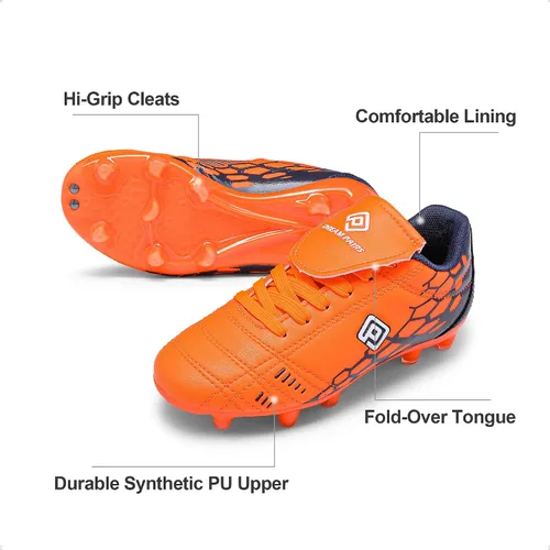 Miniatura 5 de DREAM PAIRS Zapatos de fútbol para niños y niñas (bebéniño pequeñoniño grande)