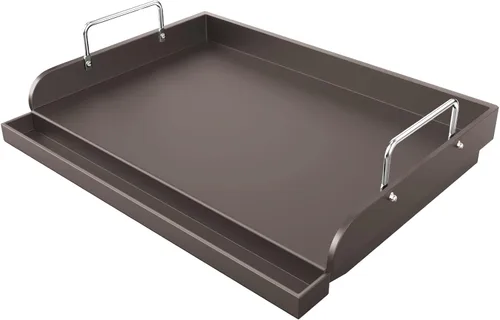 Miniatura 15 de Uniflasy Plancha Parrilla Reversible de Hierro Fundido para Estufa 16 7/8" Sartén Plancha Plana, Placa de Plancha Parrilla de Hierro Fundido