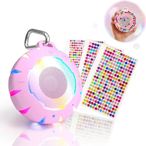 Miniatura 12 de HEYSONG Altavoz Bluetooth impermeable para ducha, duradero y portátil con sonido claro, ideal para ducha, piscina, playa y kayak, gran regalo