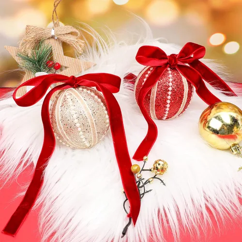 Miniatura 5 de Patelai 3 rollos de cinta de terciopelo de Navidad de 75 yardas, carrete de cinta de terciopelo vintage, rollo de cinta de terciopelo verde, rojo